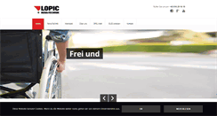 Desktop Screenshot of lopic.at